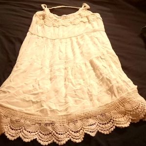 Maurice's cream small dress